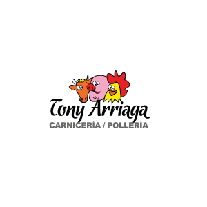 Diseño de logotipo Carnicería Tony Arriaga. Diseñador gráfico freelance en Aranjuez, Madrid.
