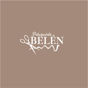 Diseño de logotipo "Peluquería Belén" Aranjuez Madrid