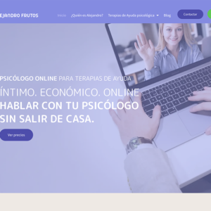 diseño de página web psicólogo