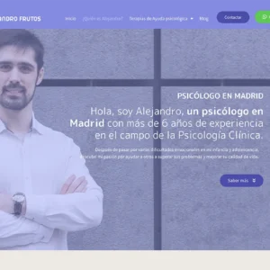 diseño de página web psicólogo